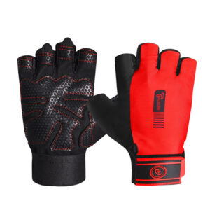 Weight Lifting Gloves - Black and Red