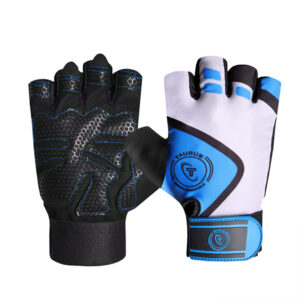 Weight Lifting Gloves - Gray and Blue